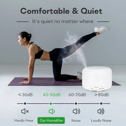 AeroMist™ LED Aromatherapy Diffuser - 1L